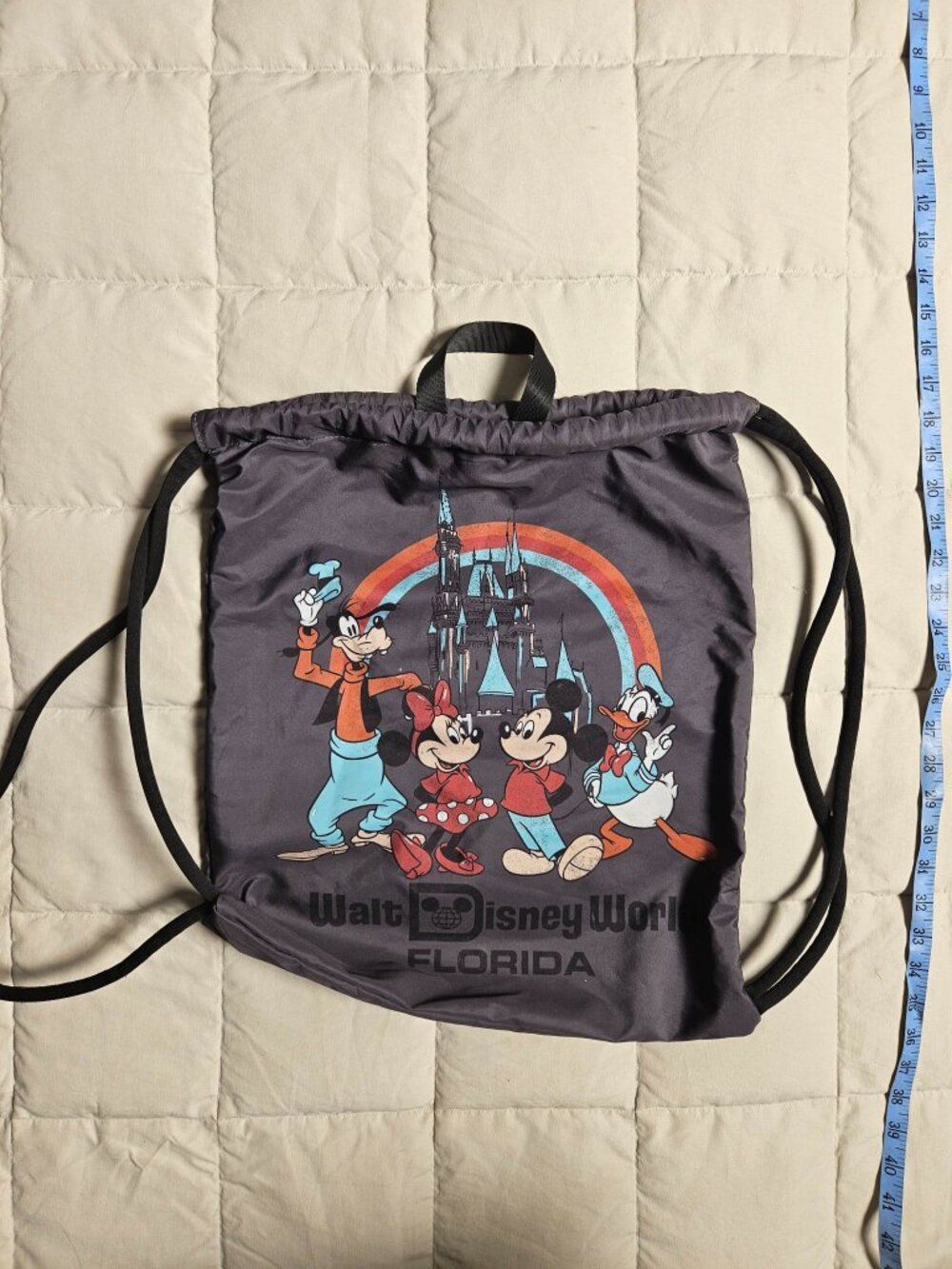 Disney Walt Disney World Florida Drawstring Bag